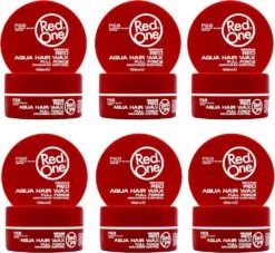 REDONE Cire Coiffante Aqua Hair Wax Rouge Lot De 6 - RED ONE