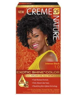 Creme Of Nature Gel Hair Color #1.0 Intensive Black