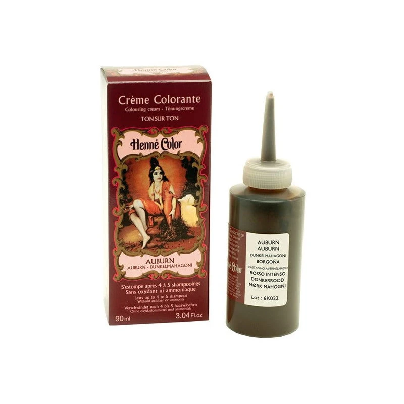 Henné Crème Colorante 90ml AUBURN