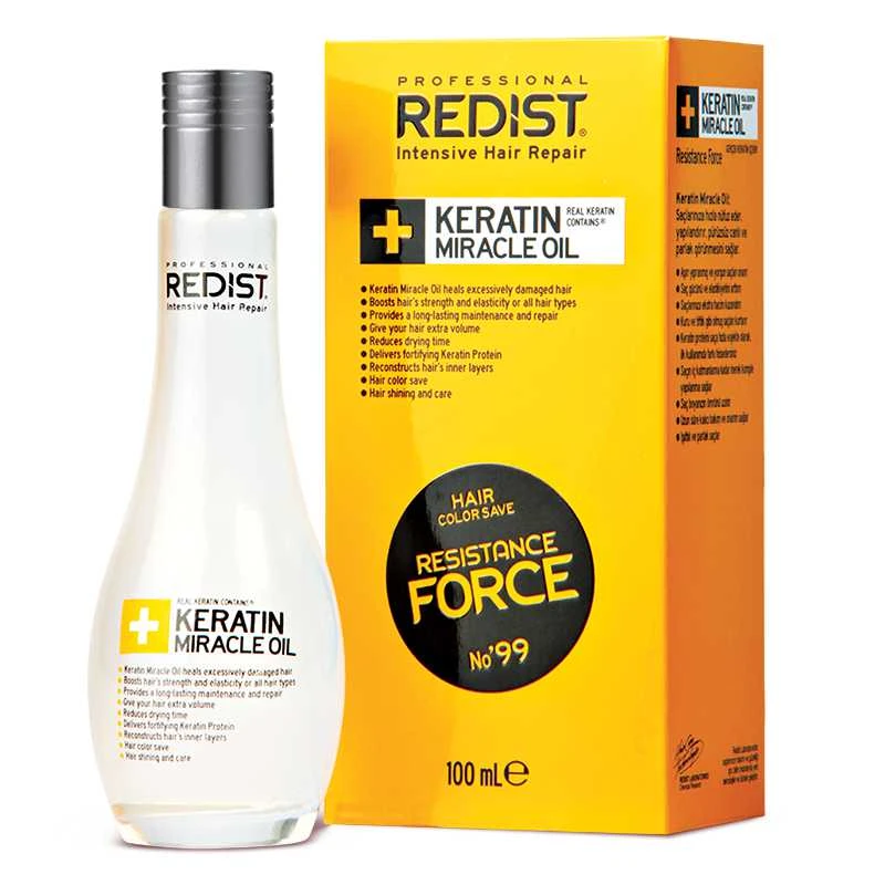 Redist Keratine Miracle Oil 100ml 3 Redist Keratine Miracle Oil 100ml