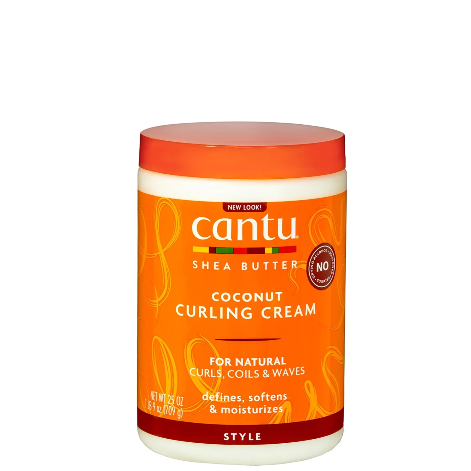 Cantu Natural Coconut Curling Cream 25oz Salon Size 3 Cantu Natural Coconut Curling Cream 25oz Salon Size