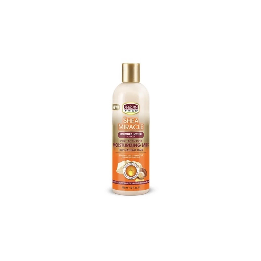 African Pride Shea Miracle Curl Activator Moist Milk 355ML 3 African Pride Shea Miracle Curl Activator Moist Milk 355ML